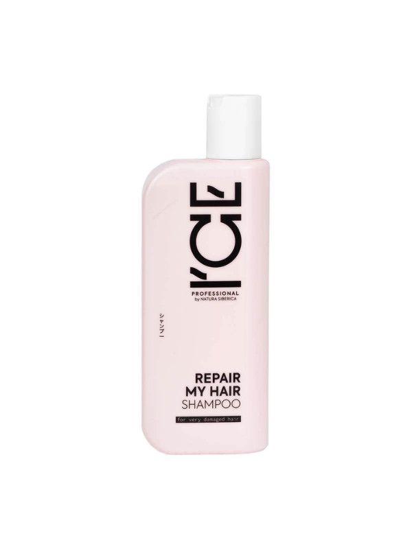 Ice Professional Repair My Hair Vegan Shampoo voor beschadigd, hoog poreus en broos haar 250 ml