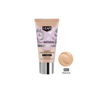 Hean Feel Natural Covering and moisturizing foundation /02/ Natural 30 ml