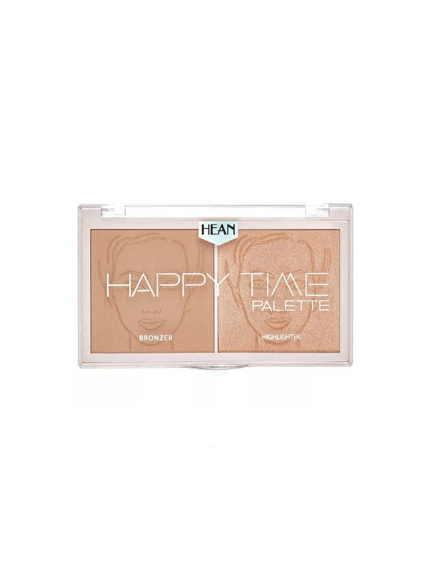 Hean Happy Time Palette voor contouren en highlighten /02/ Sunny 18 gr