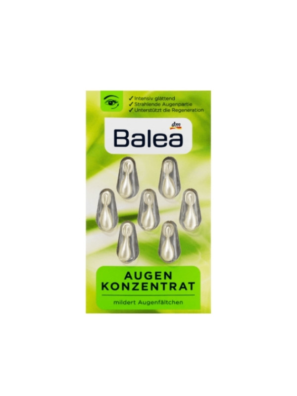 Balea Ampullen gladmakende rimpels rond de ogen 7 stuks