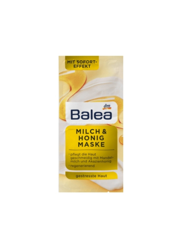 Balea Gezichtsmasker Melk en Honing 16 ml