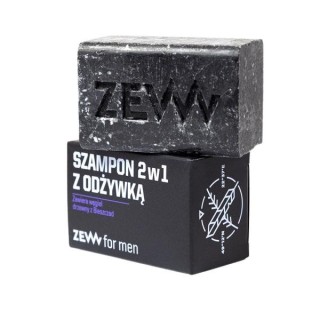 Zew For Men 2in1 Shampoo met Conditioner bevat houtskool uit Bieszczad 85 ml