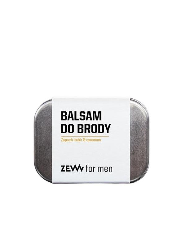 Zew For Men Baardbalsem geur Gember & Kaneel 80 ml