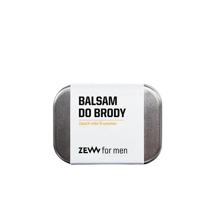 Zew For Men Baardbalsem geur Gember & Kaneel 80 ml