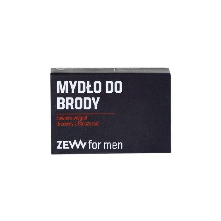 Zew for Men Mydło do brody zawiera Węgiel drzewny z Bieszczad 85 ml