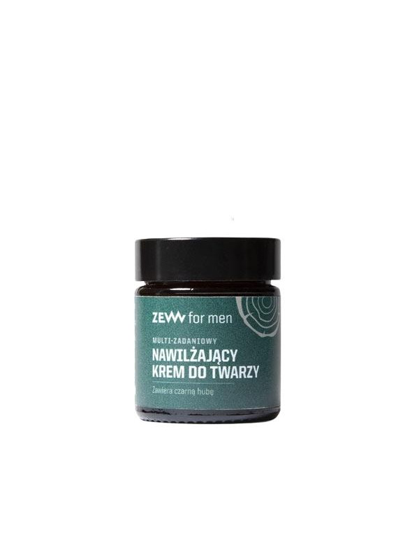 Zew For Men Hydraterende gezichtscrème voor mannen met zwarte Huba 30 ml