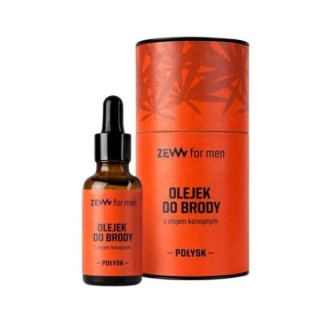 Zew For Men Beard oil with hemp oil Shine 30 ml