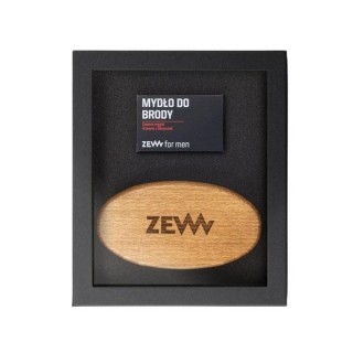 Zew for Men Pakiet Brodacza for Men: Beard soap 85 ml + Beard brush 1 piece