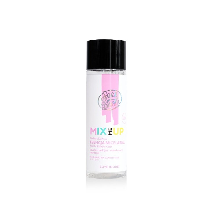 FaceBoom Mix Me Up verfrissende micellaire essence voor het gezicht Subtelna Muza 200 ml