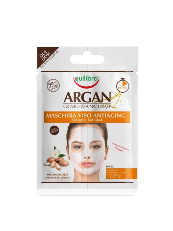 Equilibra Argan Anti-aging gezichtsmasker