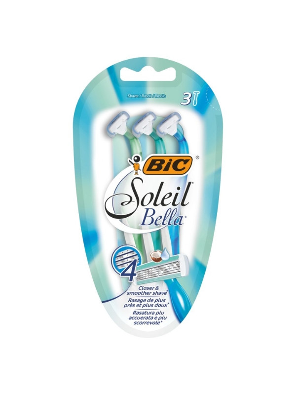 BIC Soleil Bella one-piece razors 3 pieces