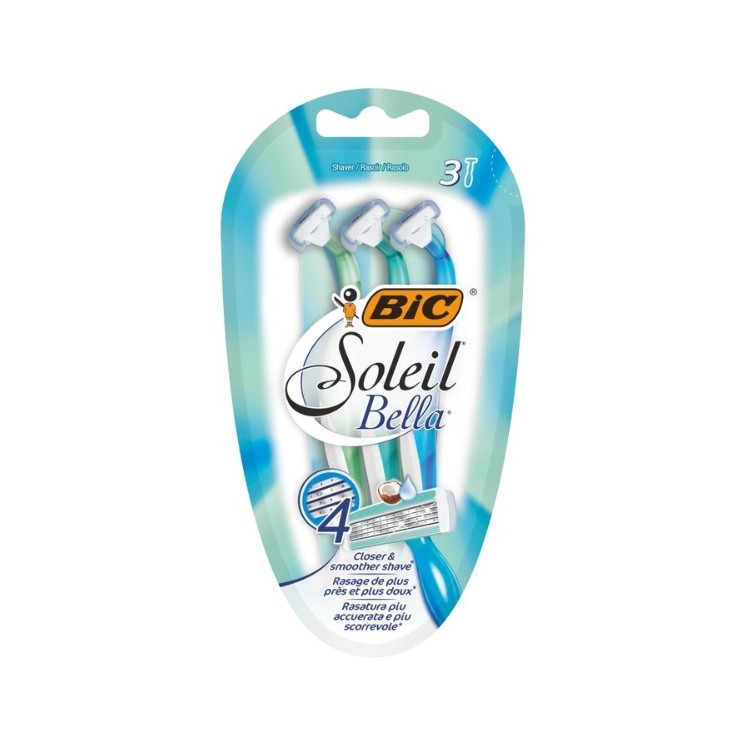 BIC Soleil Bella scheermessen uit één stuk 3 stuks