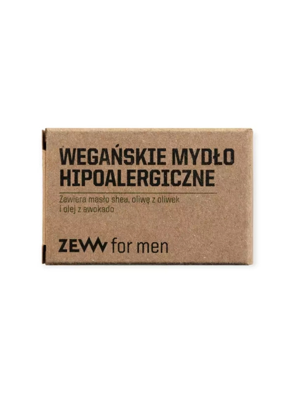 Zew for Men vegan Hypoallergene zeep voor mannen 85 ml