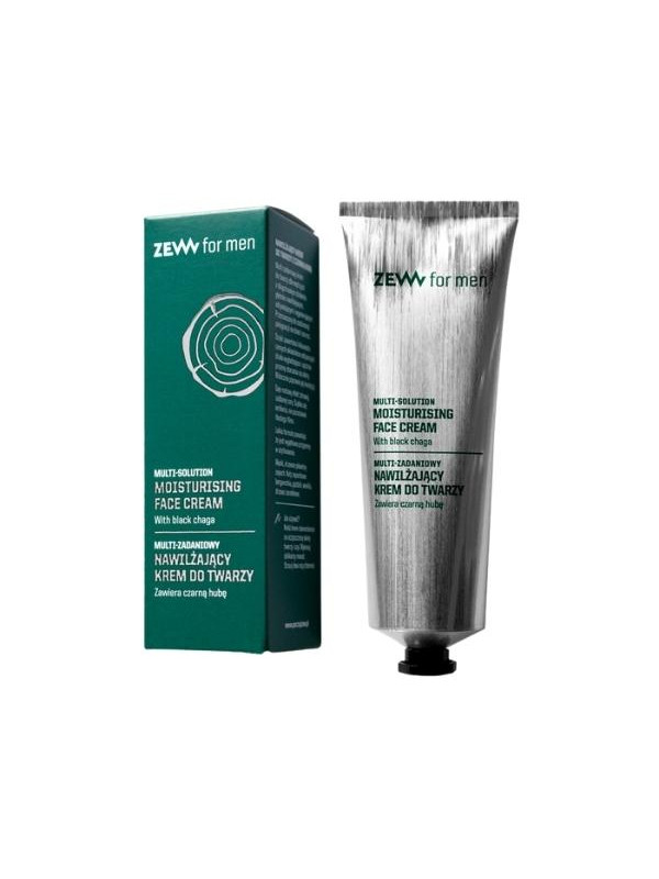 Zew for Men Multi-task hydraterende gezichtscrème voor mannen met zwarte hub 80 ml