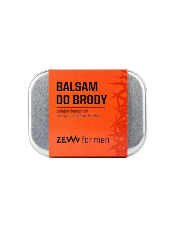 Zew for Men Baardbalsem voor mannen met hennepolie 80 ml