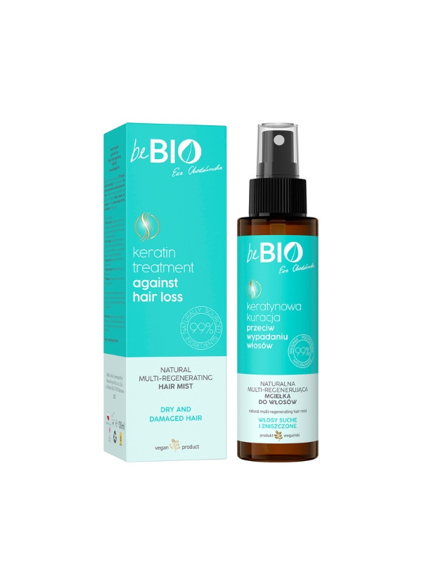 beBio Ewa Chodakowska Natuurlijke multi-regeneratieve mist voor droog en beschadigd haar 100 ml