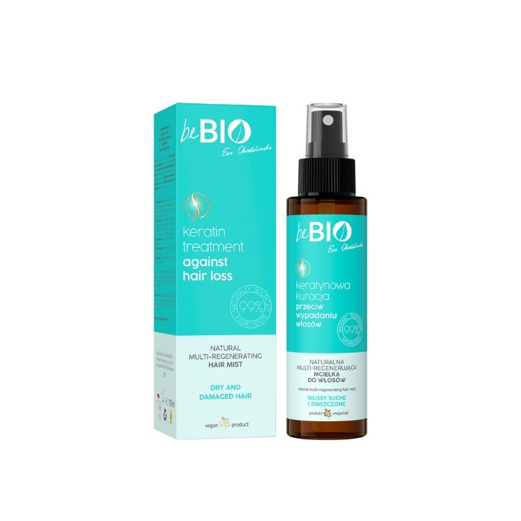 beBio Ewa Chodakowska Natuurlijke multi-regeneratieve mist voor droog en beschadigd haar 100 ml