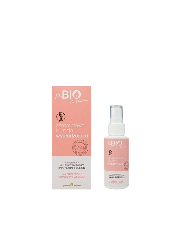 beBio Ewa Chodakowska natuurlijke multi-vitamine olie voor beschadigde haarpuntjes 50 ml