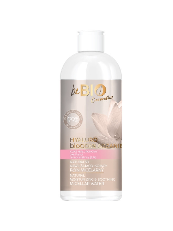 beBio Ewa Chodakowska Hyaluro bioRejuvenation natural Hydraterende en verzachtende micellaire vloeistof 400 ml