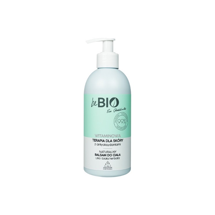 beBio Ewa Chodakowska Vitamin Therapy voor de huid natuurlijke bodylotion Lelie en Witte Thee 400 ml