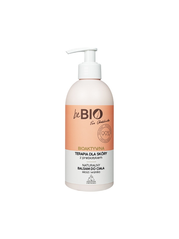 beBio Ewa Chodakowska Bioactieve Therapie voor de huid Natuurlijke Bodylotion Honing en Vanille 400 ml