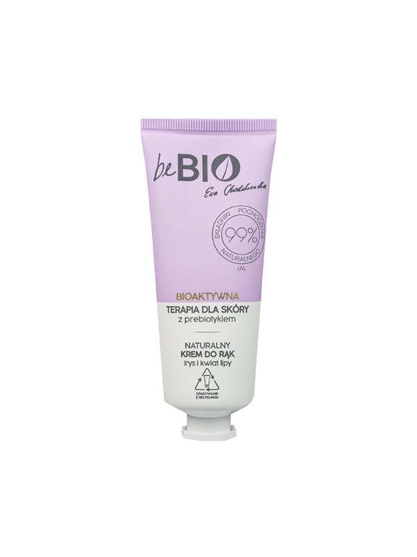 beBio Ewa Chodakowska Bioactive Therapy for the skin natural hand cream Iris and linden flower 50 ml