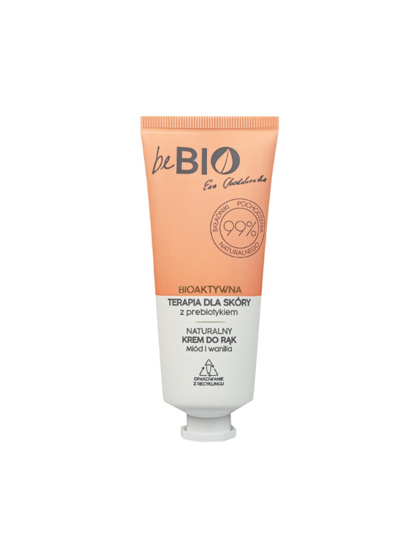 beBio Ewa Chodakowska Bioactieve Therapie voor de huid Natuurlijke Handcrème Honing en Vanille 50 ml