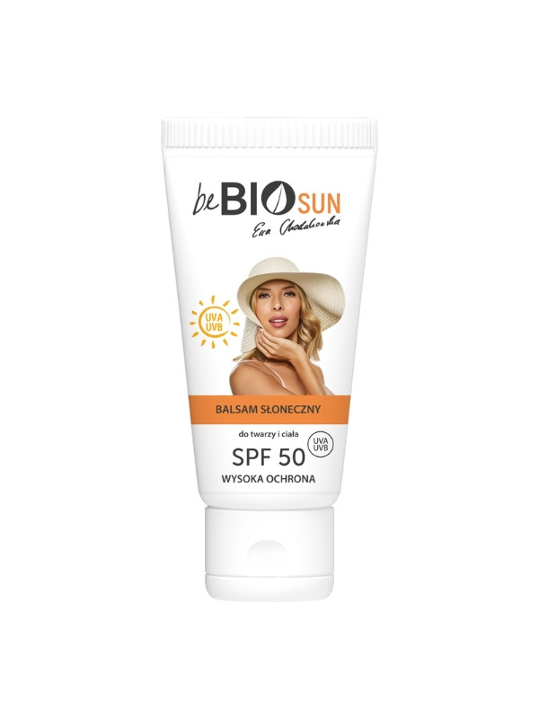 beBio Sun Ewa Chodakowska Lichaams- en gezichtslotion met zonnebrandcrème SPF50 75 ml