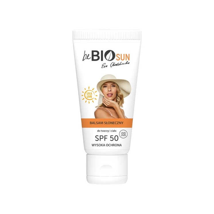 beBio Sun Ewa Chodakowska Lichaams- en gezichtslotion met zonnebrandcrème SPF50 75 ml