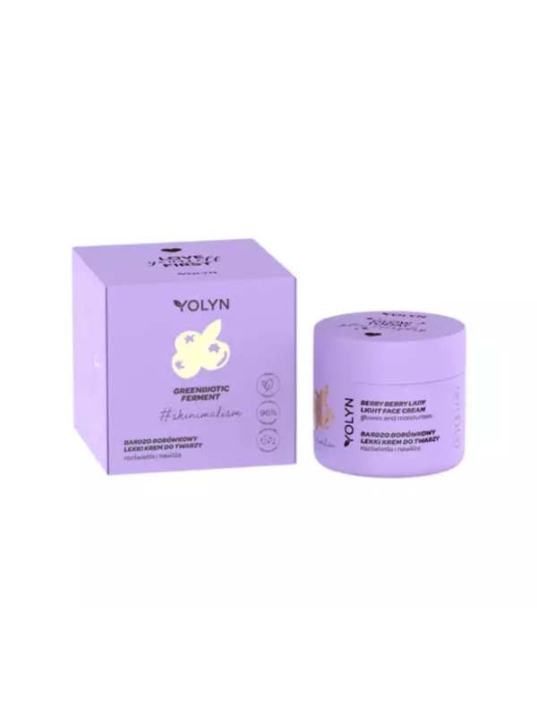 Yolyn Light Face Cream Very Blueberry 50 ml