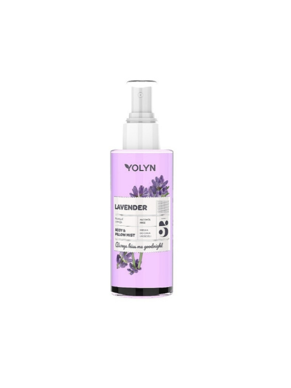 Yolyn Lavender lichaams- en beddengoedmist 200 ml