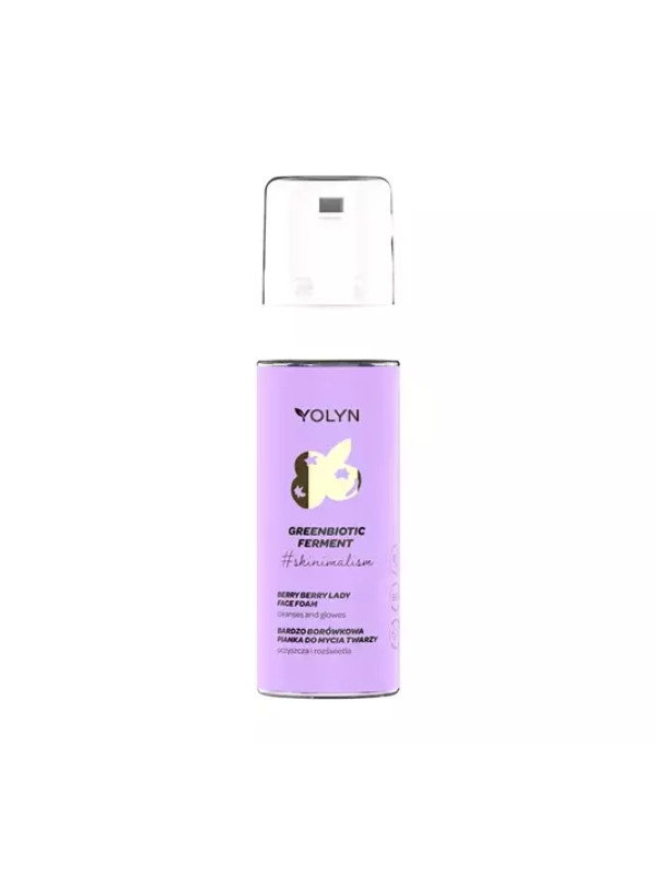 Yolyn Blueberry face wash foam 150 ml