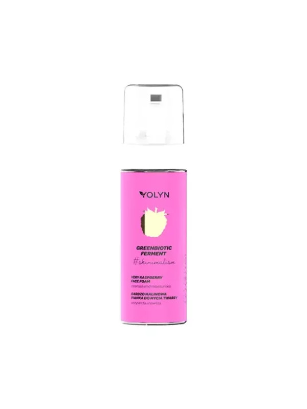 Yolyn Face wash foam Raspberry 150 ml