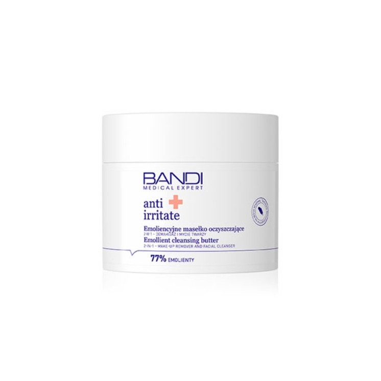 Bandi Medical Expert Anti Irritate Emollient Cleansing Butter 2in1 voor het verwijderen van make-up en het wassen van het gezich