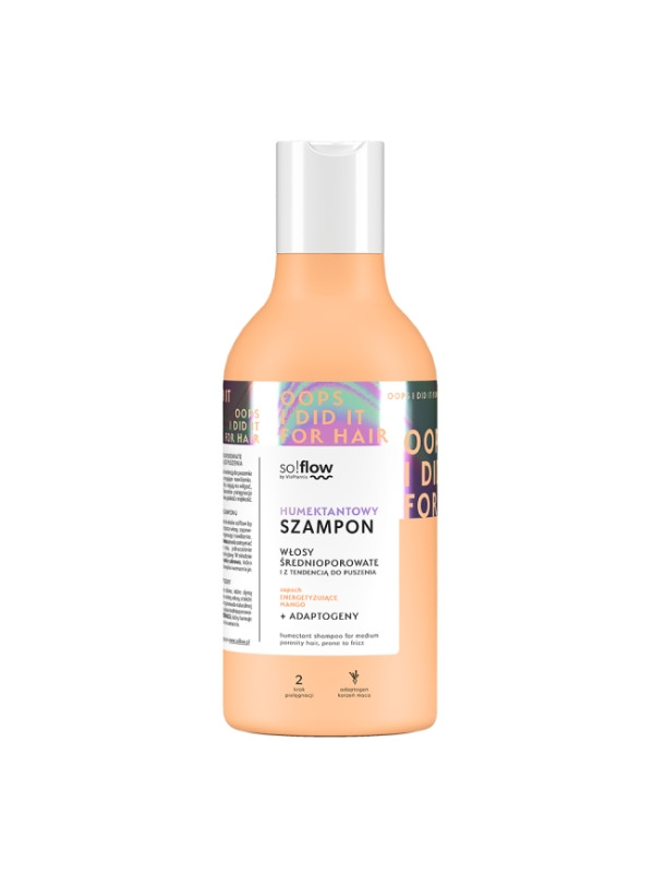 Vis Plantis so!flow Humectant Shampoo voor medium poreus haar met neiging tot kroezen 400 ml