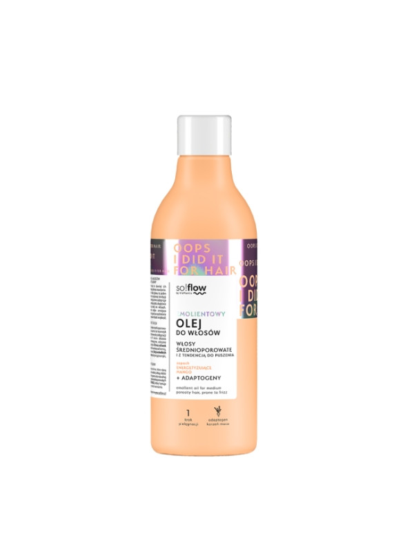 Vis Plantis so!flow Emollient Oil for medium porosity hair with a tendency to frizz 150 ml