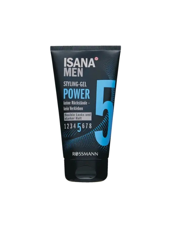 Isana Men Power stylinggel voor mannen 150 ml