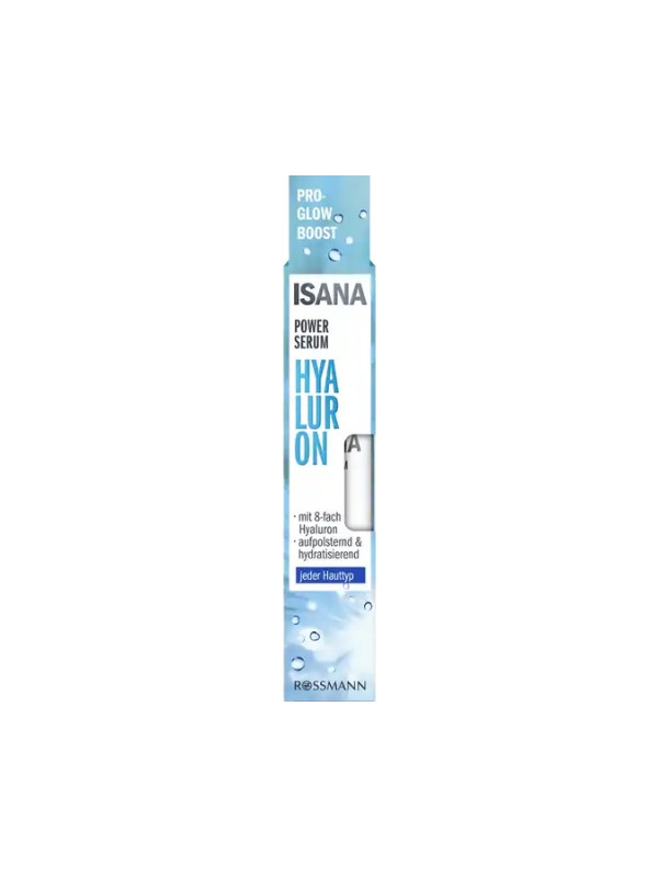 Isana Pro Glow Boost Power Face Serum with Hyaluronic Acid 30 ml