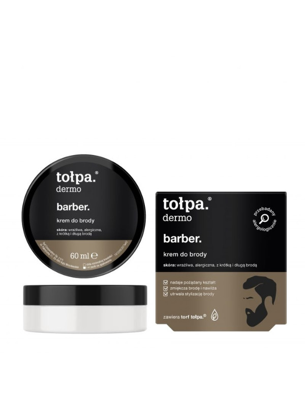 Tołpa Dermo Barber. Baardverzorgingscreme voor mannen 60 ml