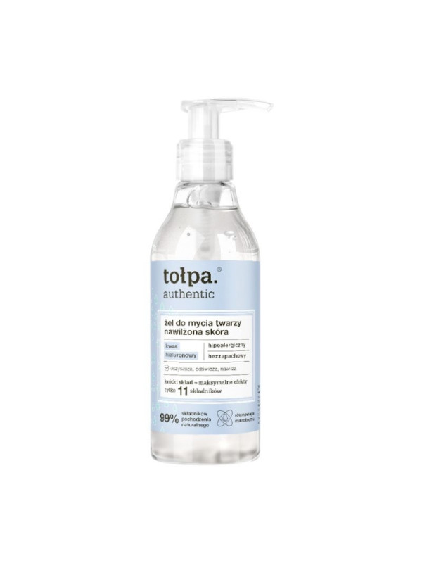 Tołpa Authentic Face wash gel gehydrateerde huid 195 ml