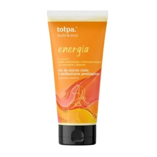 Tołpa Body & Soul Energia Body wash gel with delicate peeling 200 ml