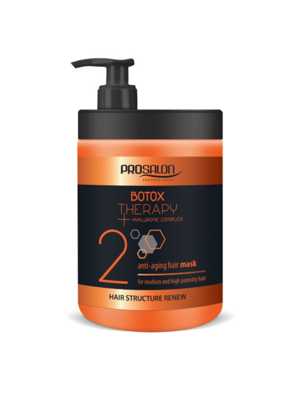 Prosalon Professional Botox Therapie Masker tegen haarveroudering 1000 g