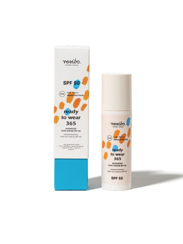 Resibo Ready to Wear 365 geavanceerde gezichtscrème SPF50 50 ml