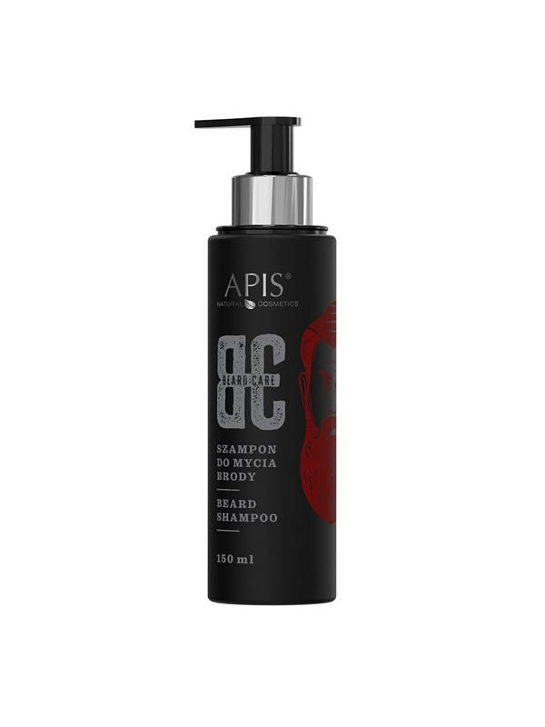 Apis Beard Care Shampoo voor mannen om de baard te reinigen 150 ml