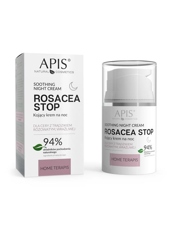 Apis Rosacea - Kalmerende Stop Nacht gezichtscrème 50 ml