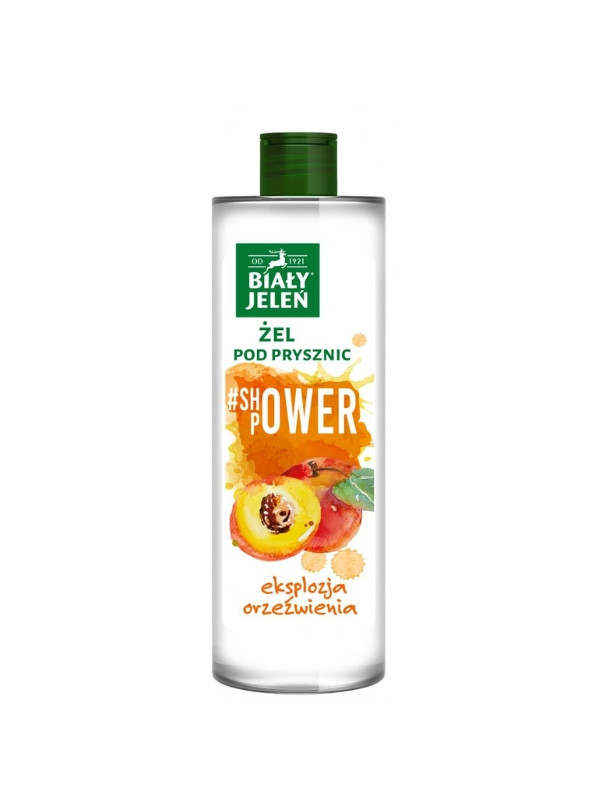 Biały Jeleń Shower Power Peach douchegel