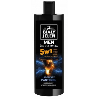 Biały Jeleń Men 5in1 Washing gel for men Soothing Pantenol