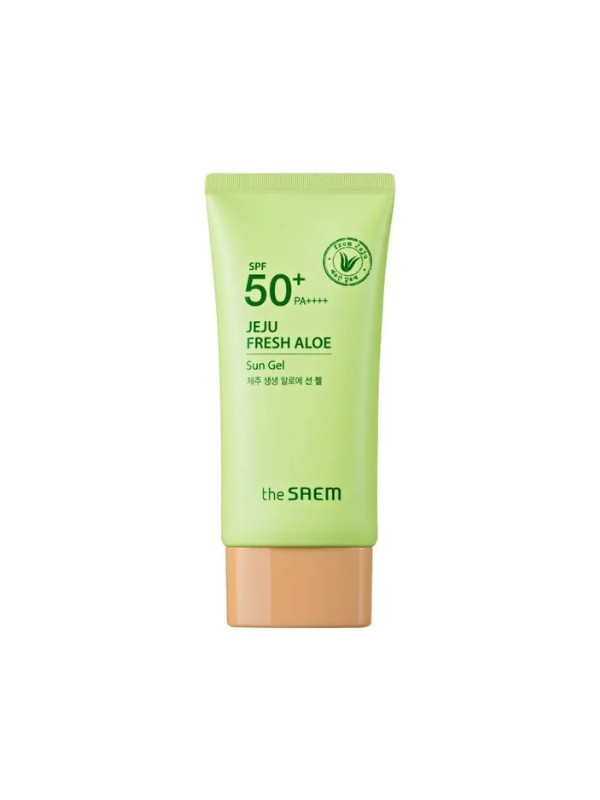 The Saem Jeju Fresh Aloe Facial Sunscreen Cream-Gel SPF50 +