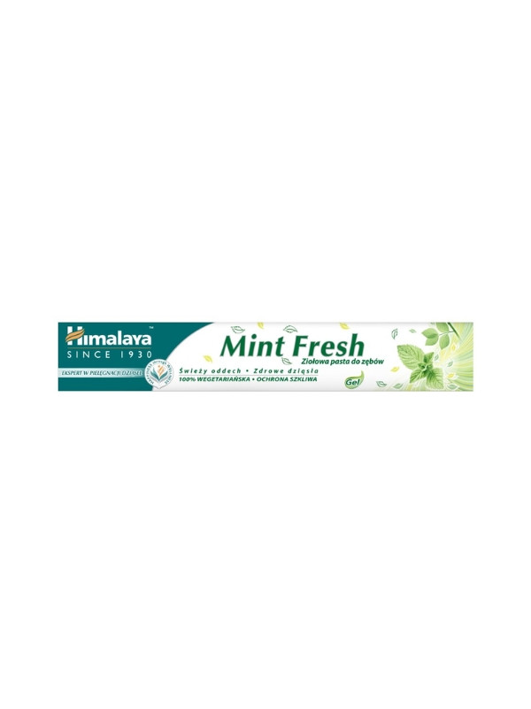 Himalaya Kruiden Tandpasta voor gevoelig en bloedend tandvlees en frisse adem Mint Fresh 75 ml