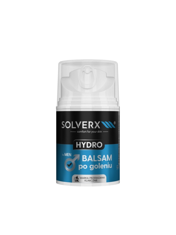 Solverx for Men Hydro Hydraterende aftershavebalsem voor mannen 50 ml